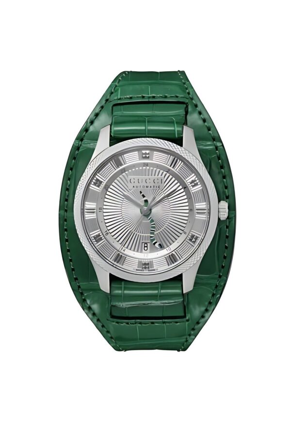 GUCCI G-Timeless Eryx GMT Silber Grün YA126344