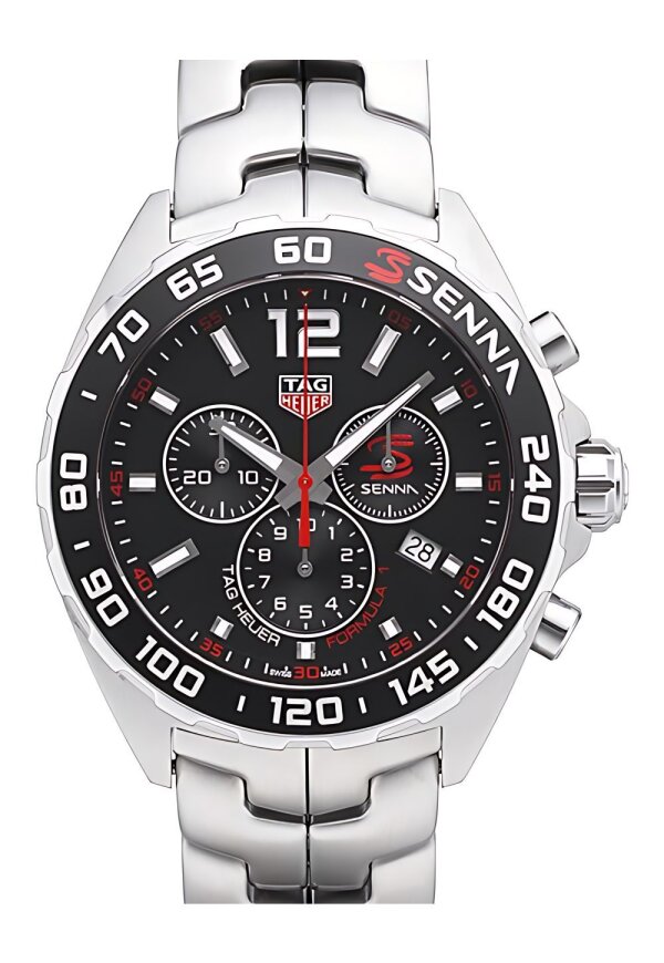 Tag Heuer Formula 1 Special Edition Herrenuhr Chronograph silber schwarz CAZ1015.BA0883