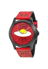 Gucci G-Timeless Ghost Ufo Herrenuhr aus Edelstahl Model...