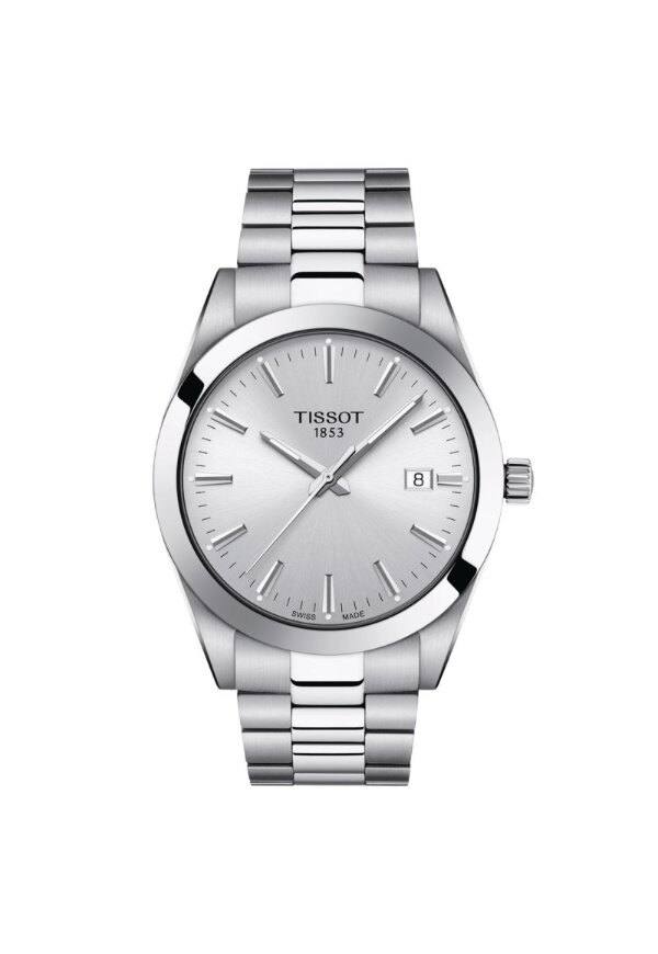 Tissot Gentleman Herrenuhr silber Edelstahl