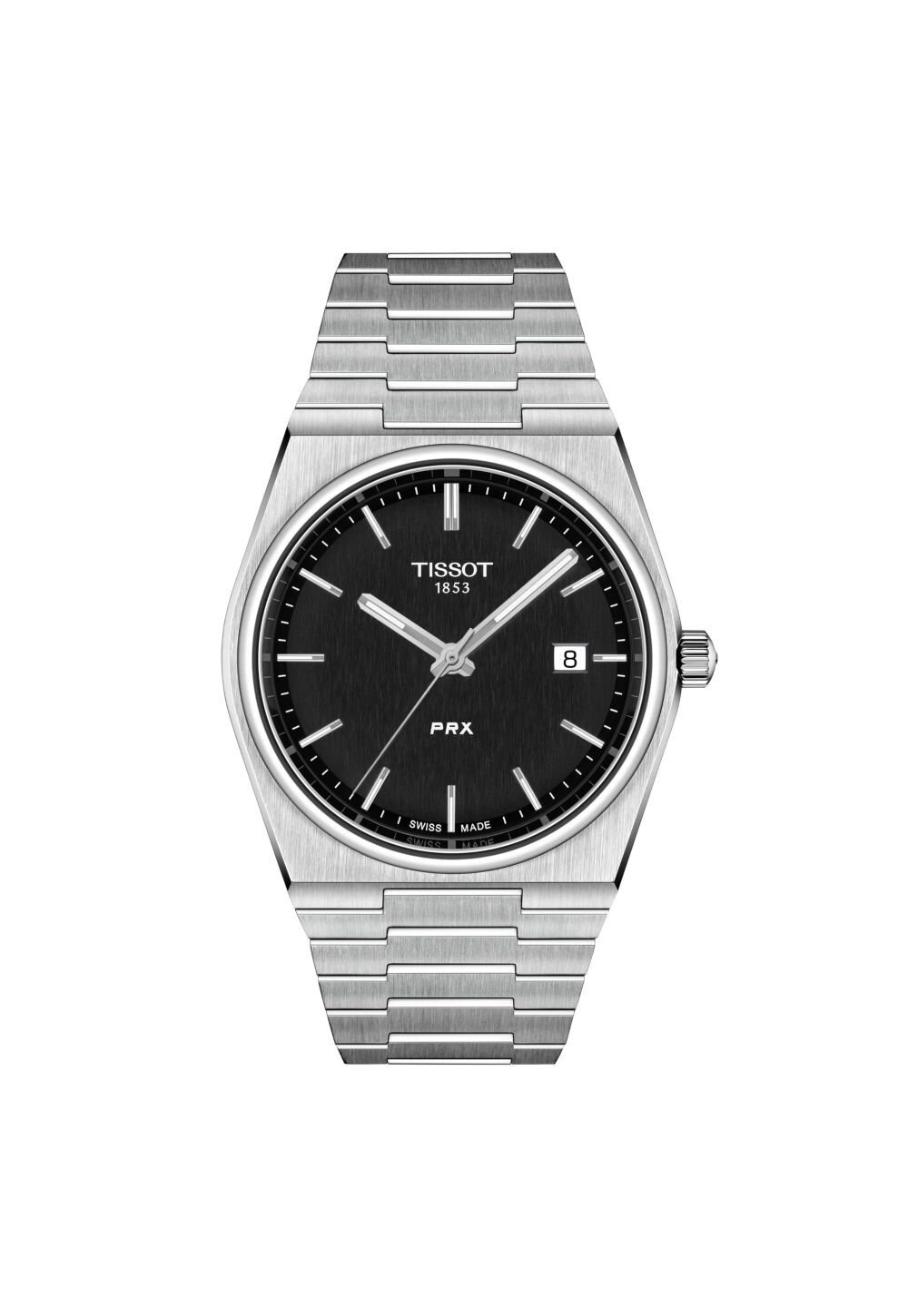 Tissot PRX 40mm Herrenuhr silber schwarz T137.410.11.051.00 Image