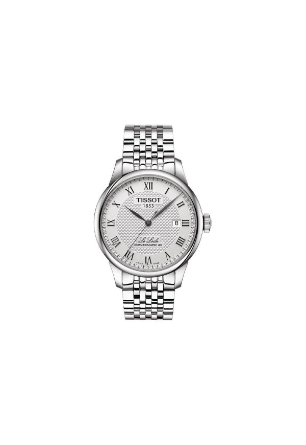 Tissot Le Locle Powermatic 80 Herrenuhr silber Edelstahl