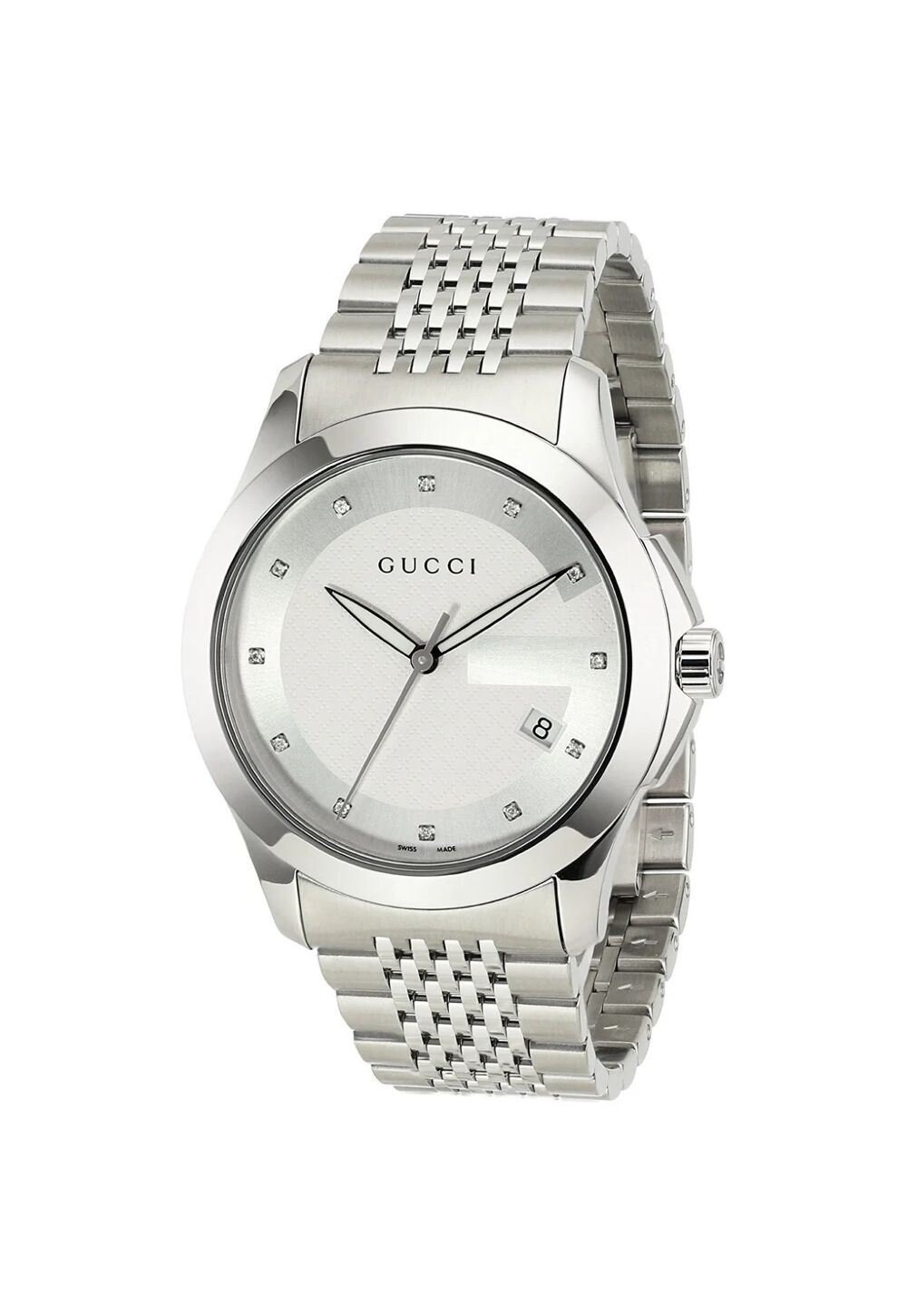 Gucci G-Timeless Herrenuhr aus Edelstahl Model YA126404 Image