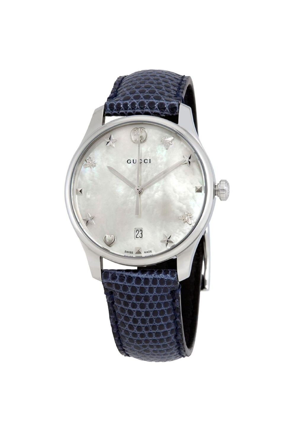 Gucci G-Timeless Damenuhr aus Edelstahl Model YA1264049 Image