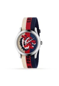 Gucci G-Timeless Herrenuhr aus Edelstahl Model YA1264059