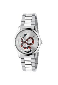Gucci G-Timeless Herrenuhr aus Edelstahl Model YA1264076