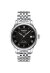 Tissot Le Locle Powermatic 80 Herrenuhr silber schwarz Edelstahl