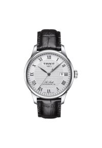 Tissot Le Locle Powermatic 80 Herrenuhr silber schwarz...