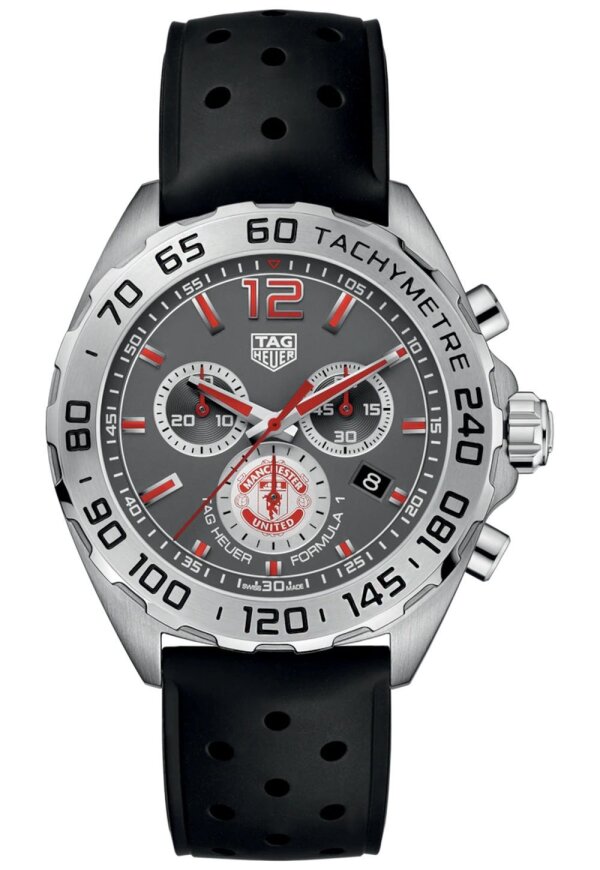 Tag Heuer Formula 1 Herrenuhr Chronograph Manchester United Special Edition CAZ101M.FT8024
