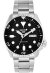 Seiko 5 Sports Herrenuhr silber schwarz SRPD55K1
