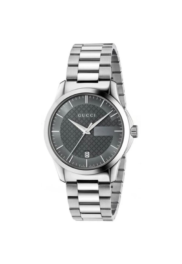 Gucci G-Timeless Herrenuhr aus Edelstahl Model YA126441