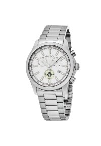 Gucci G-Timeless Herrenuhr aus Edelstahl Model YA126472