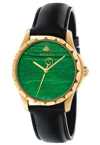 Gucci G-Timeless Herrenuhr aus Edelstahl YA126463