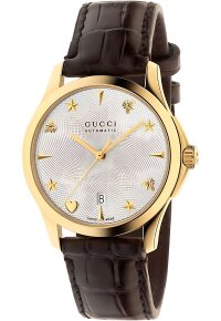 Gucci G-Timeless Herrenuhr aus Edelstahl Model YA126470