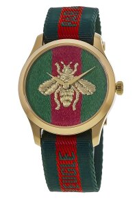 Gucci G-Timeless Herrenuhr aus Edelstahl Model YA126487