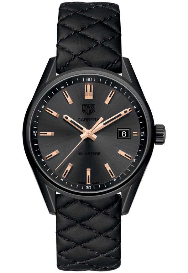 Tag Heuer Carrera Special Edition Damenuhr schwarz rosé WAR1113.FC6392