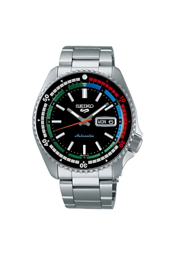Seiko 5 Sports Herrenuhr Special Edition SKX Sports Style silber schwarz SRPK13K1