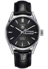 Tag Heuer Carrera Herrenuhr silber schwarz WAR201A.FC6266