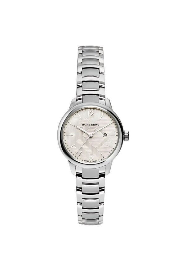 Burberry The Classic Damenuhr silber