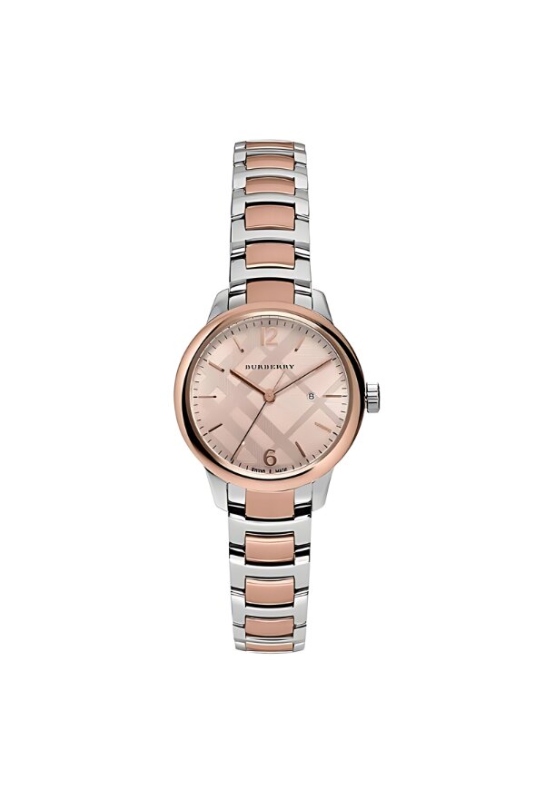 Burberry Lady Rose Gold/Silver The Classic BU10117