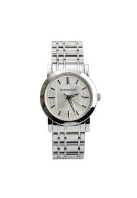 Burberry Heritage Damenuhr silber