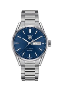 Tag Heuer Carrera Herrenuhr silber blau WAR201E.BA0723