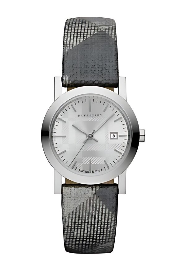 Burberry The City Damenuhr silber grau