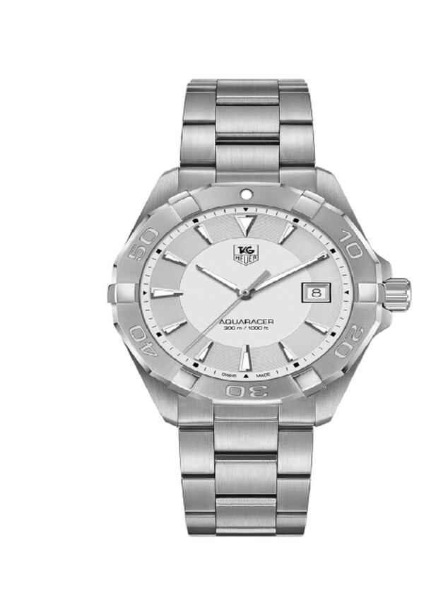 Tag Heuer Aquaracer Herrenuhr silber WAY1111.BA0928