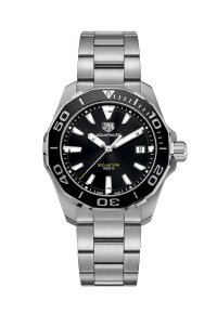 Tag Heuer Aquaracer Herrenuhr silber schwarz WAY111A.BA0928