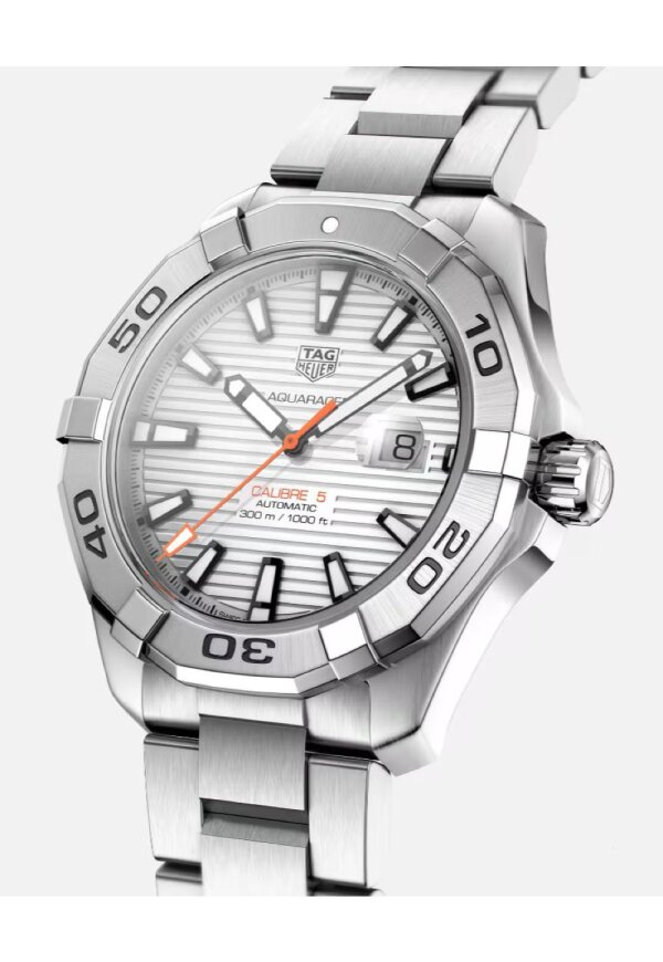 Tag Heuer Aquaracer Herrenuhr silber WAY2013.BA0927