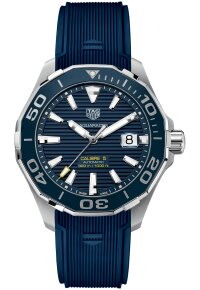 Tag Heuer Aquaracer Herrenuhr schwarz blau WAY201B.FT6150