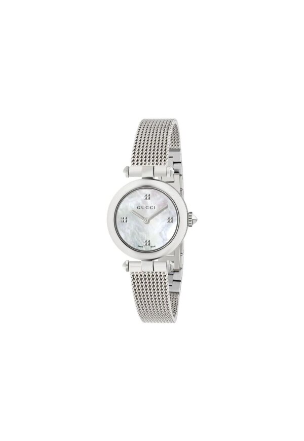 Gucci G-Timeless Lady Damenuhr aus Edelstahl YA141504