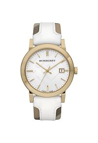 Burberry The City Damenuhr gold weiß