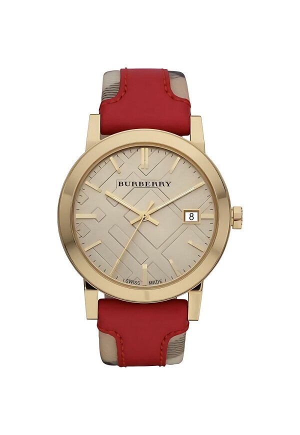 Burberry The City Damenuhr gold rot