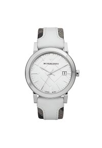 Burberry The City Damenuhr silber weiß