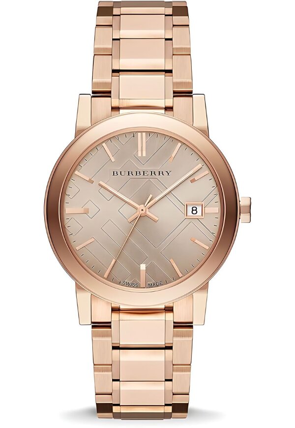 Burberry The City Damenuhr roségold