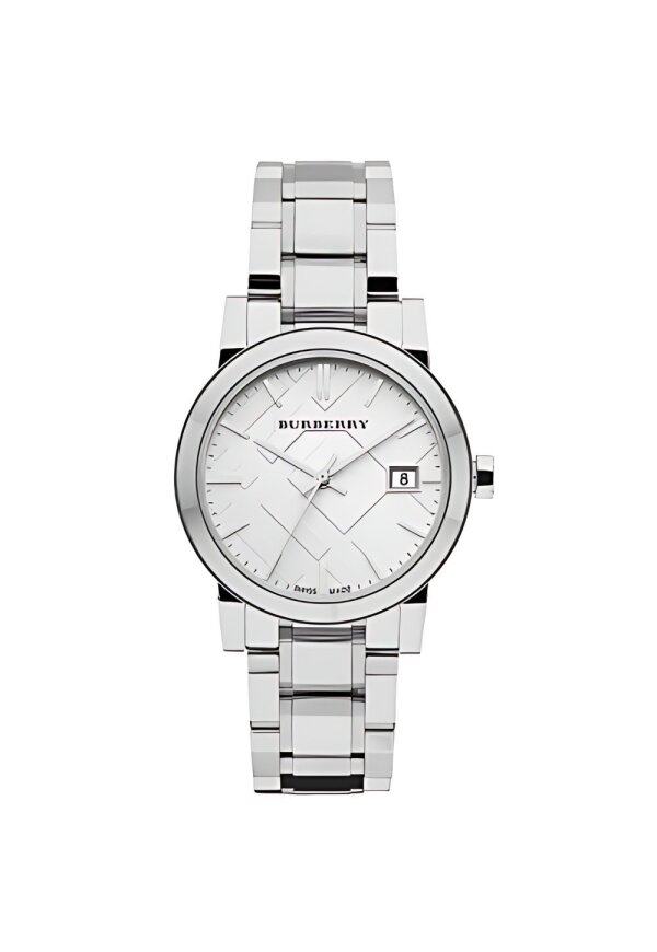 Burberry The City Damenuhr silber