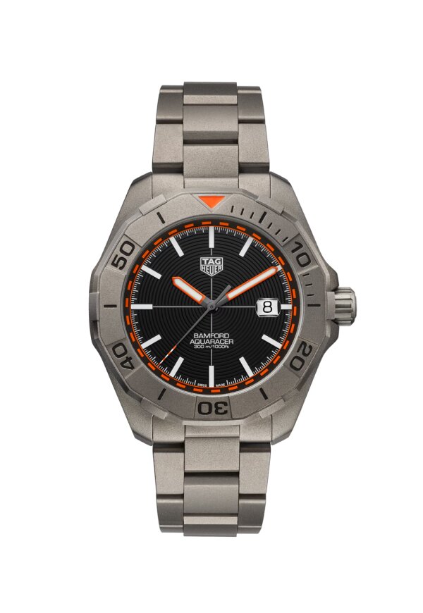Tag Heuer Date x Bamford Herrenuhr Titan WAY208F.BF0638