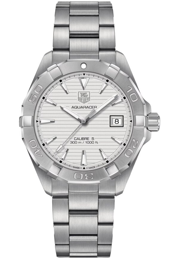 Tag Heuer Aquaracer Herrenuhr silber WAY2111.BA0928