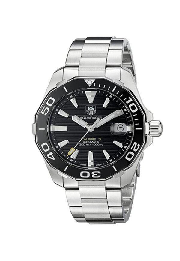 Tag Heuer Aquaracer Herrenuhr silber schwarz WAY211A.BA0928
