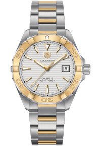 Tag Heuer Aquaracer Herrenuhr silber gold WAY2151.BD0912