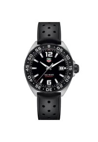 Tag Heuer Formula 1 Date Herrenuhr silber schwarz...