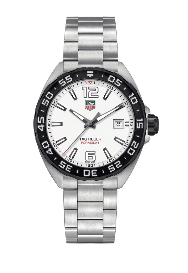Tag Heuer Formula 1 Herrenuhr silber schwarz  WAZ1111.BA0875