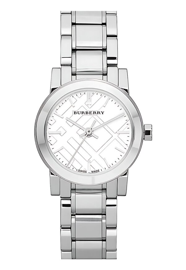 Burberry The City Damenuhr silber