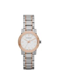 Burberry The City Damenuhr silber gold