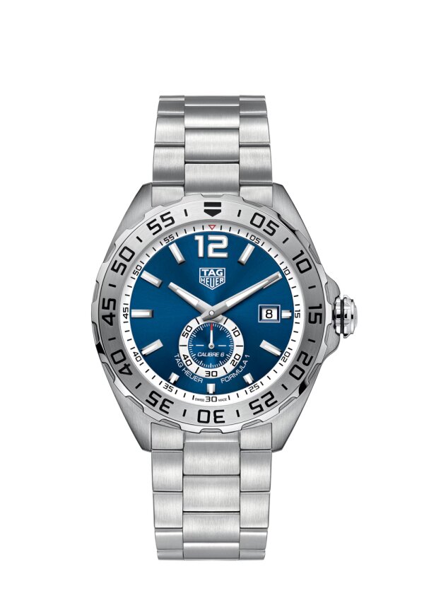 Tag Heuer Formula 1 Herrenuhr silber blau WAZ2014.BA0842