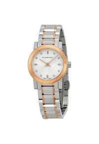 Burberry Heritage Damenuhr gold silber