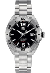 Tag Heuer Formula 1 Herrenuhr silber schwarz WAZ2113.BA0875