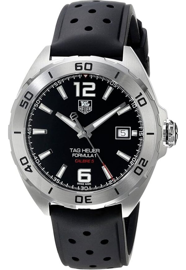 Tag Heuer Formula 1 Herrenuhr silber schwarz WAZ2113.FT8023