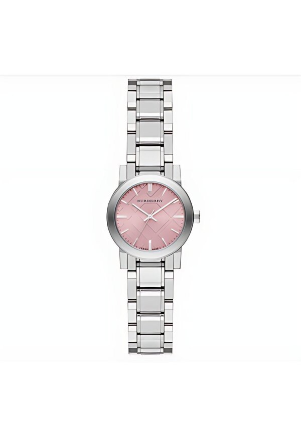Burberry The City Damenuhr silber rosé
